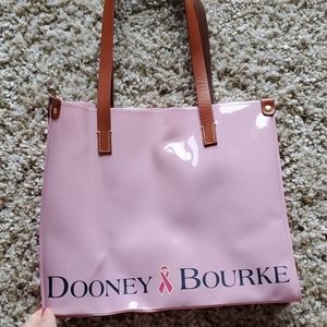 Dooney and Bourke Breast Cancer Vinyl Bag